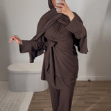 Burkini Hafsa marron