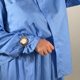 Set Jupe et Chemise  Bleu